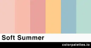 soft summer color palette