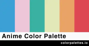 anime color palette