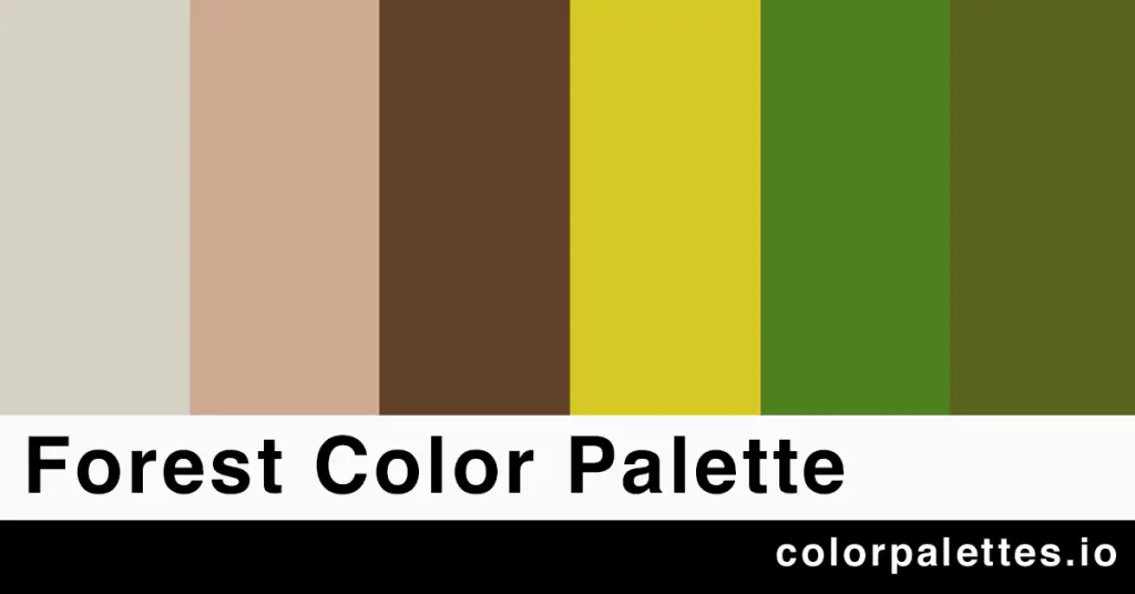 forest color palette