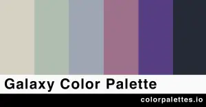 galaxy color palette