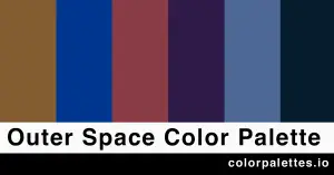 outer space color palette