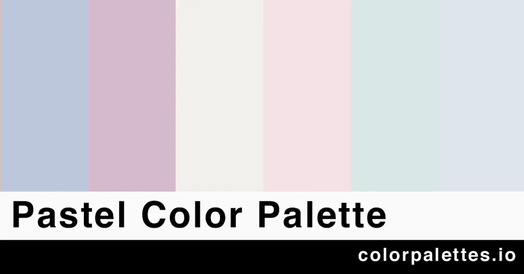 pastel color palette