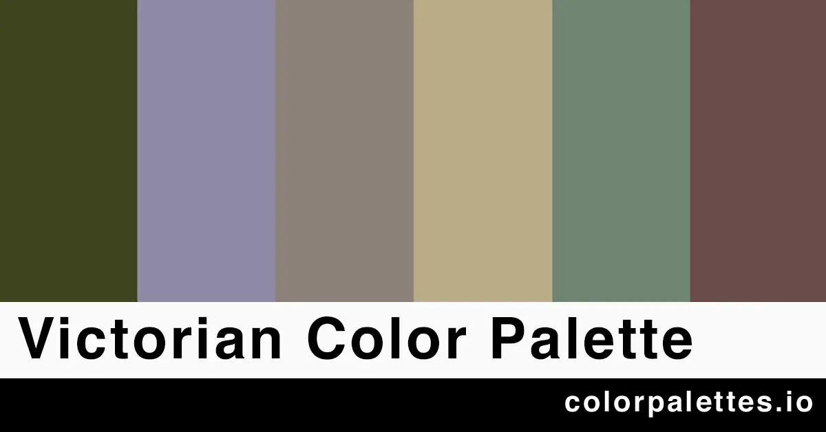 victorian color palette